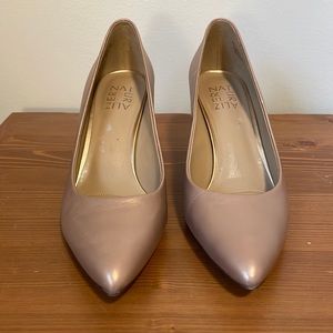 Naturalizer Natalie Pump in Chai Pearl Leather 7.5